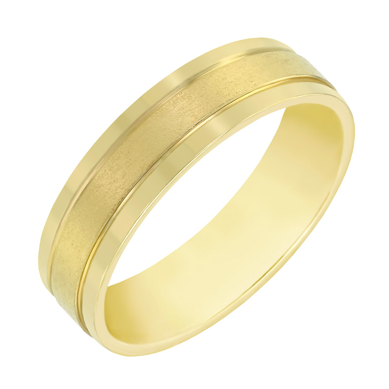Dámský snubní prsten ze zlata 60649