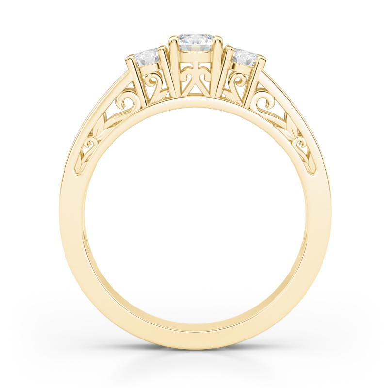Prsten s diamanty 66059