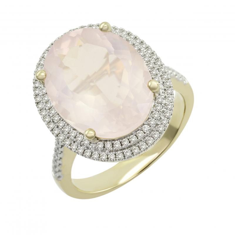 Prsten zdobený diamanty Karse