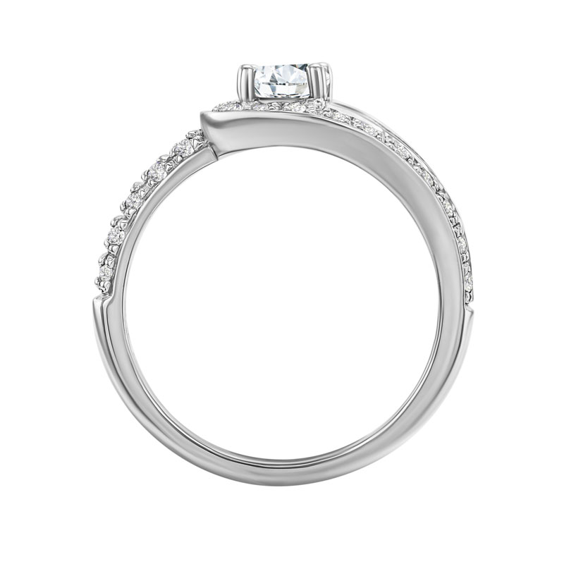 Diamantový prsten z platiny Desine 7919