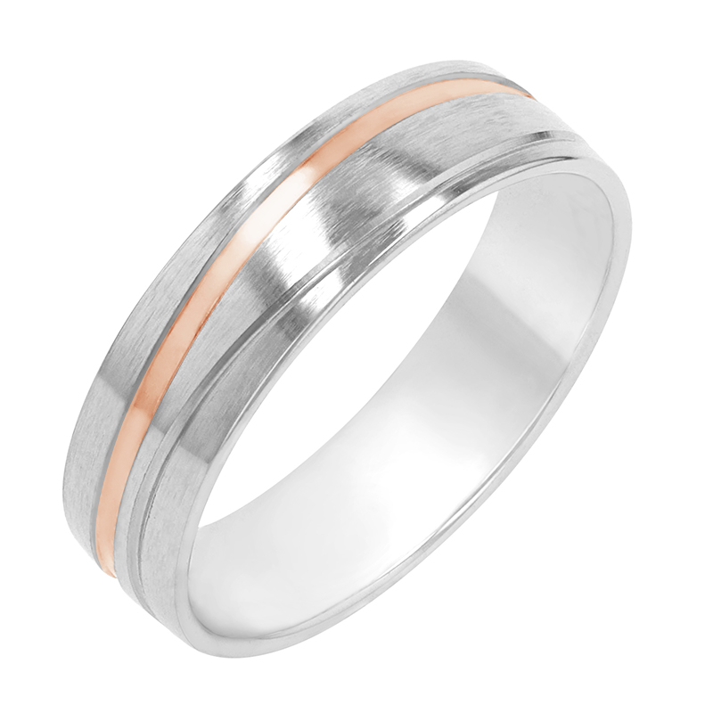 Pánský snubní prsten 80459