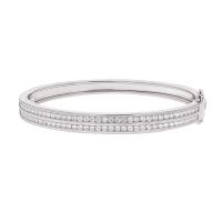 Stříbrný náramek plný třpytivých zirkonů Rachael