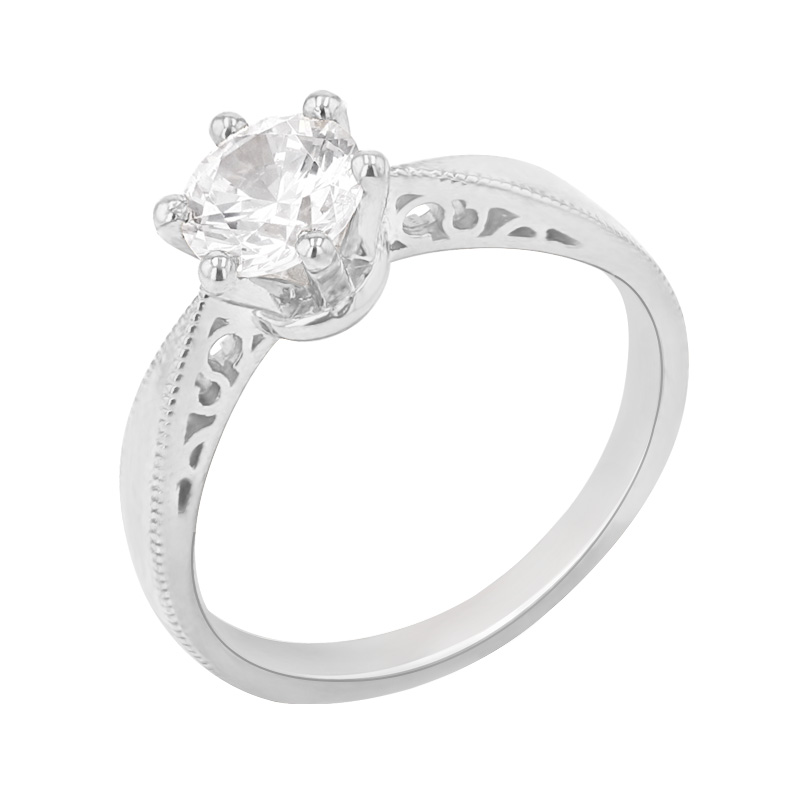 Zásnubní prsten s diamantem Eveta 97089