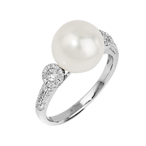 Zásnubní prsteny s perlou