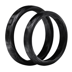 Karbonové snubní prsteny